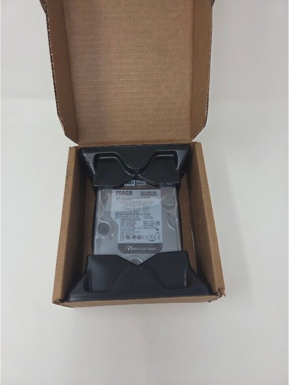 Western Digital 750GB SATA Hard Drive WD7502AAEX 64MB Cache Open Box HDD